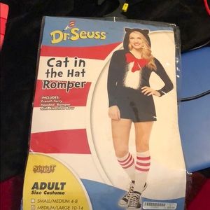 Dr. Seuss cat in the Hat  costume